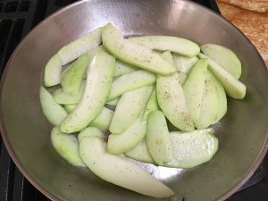 sautee chayote