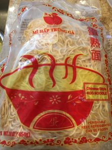packaged egg noodles
